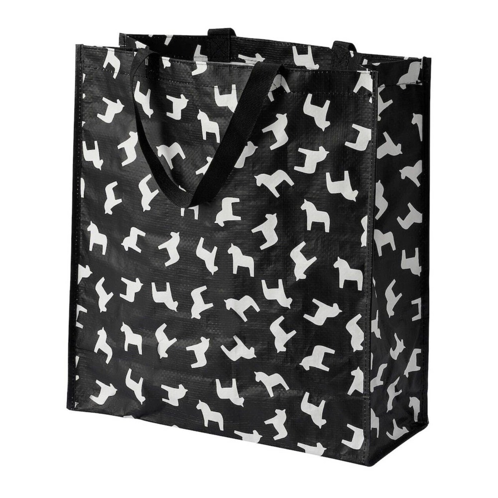 IKEA HÄSTHAGE‎ HASTHAGE Bag, Black, 15”x6”x16½" (105.256.39) NEW